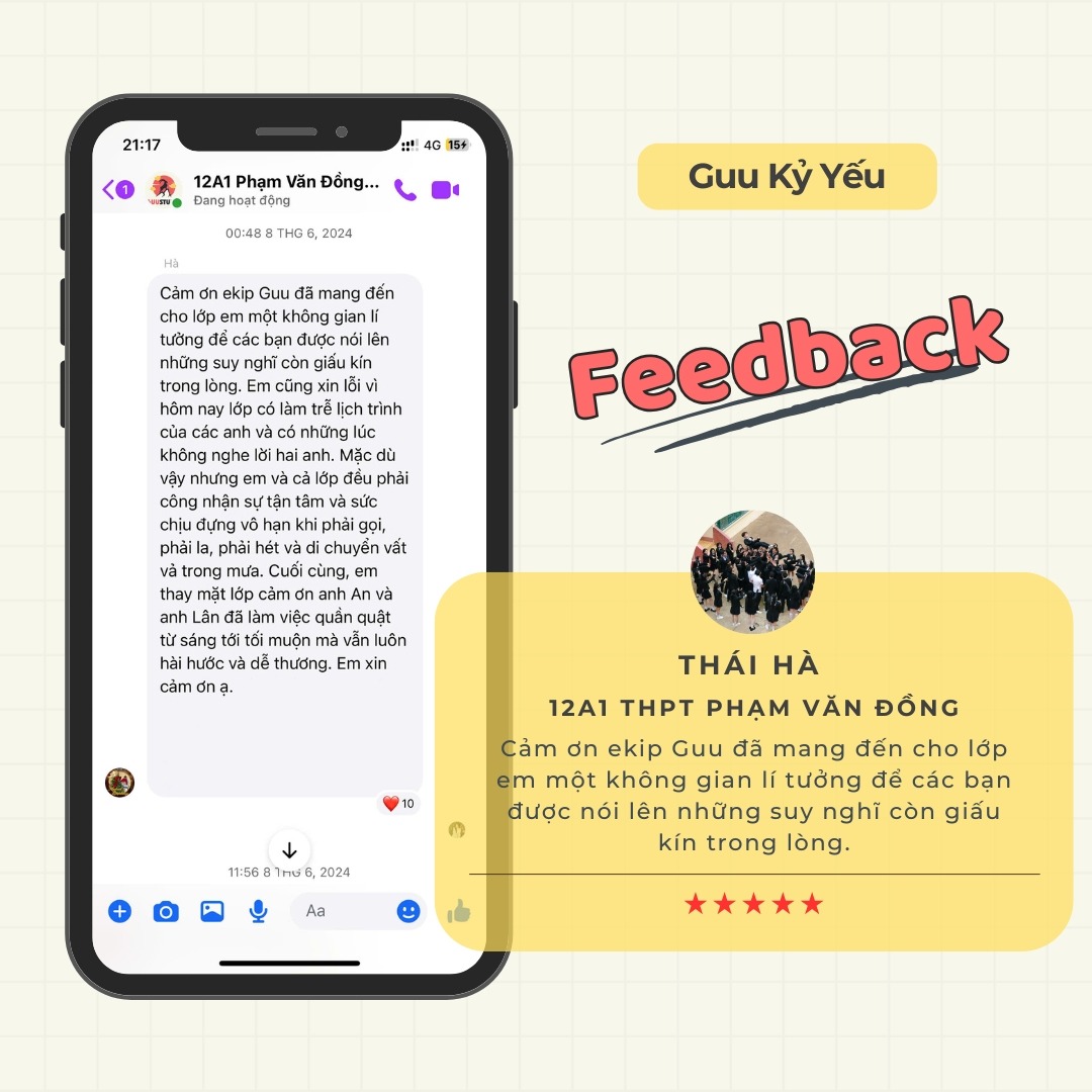 Feedback Guu Kỷ Yếu - Chụp Ảnh Kỷ Yếu BMT Toàn Quốc Sài Gòn HCM